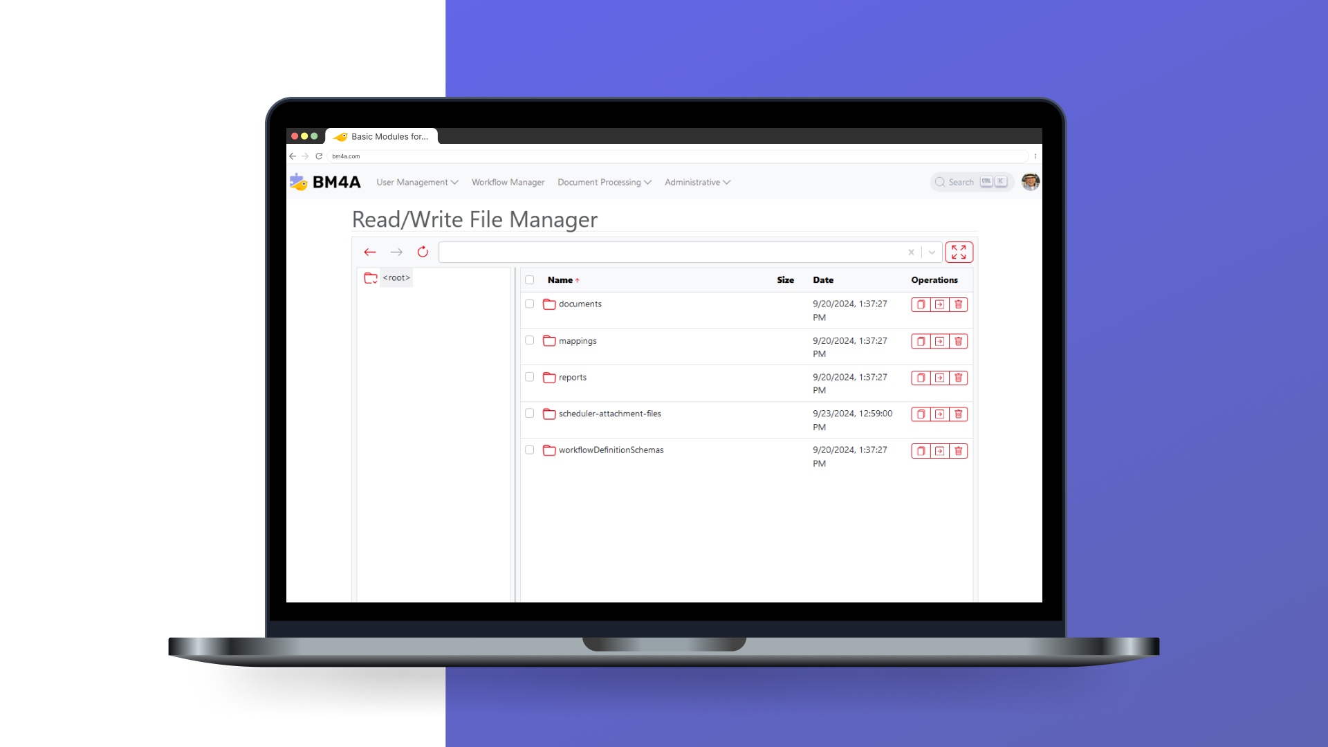 screenshot of BM4A EQS